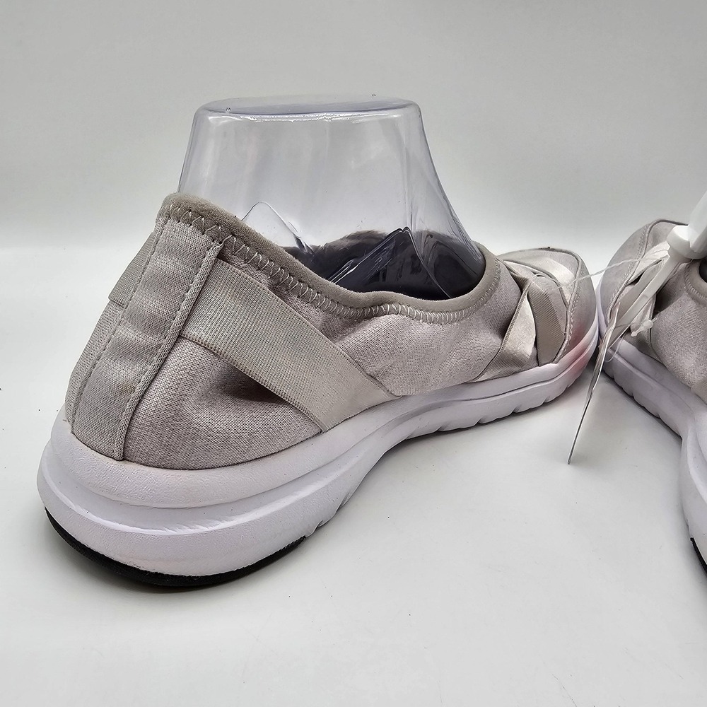Avia Shoes Womens Size 10 Gray GELfom Cushioning Slip On Flats AVI-AURA Comfort - Picture 7 of 12